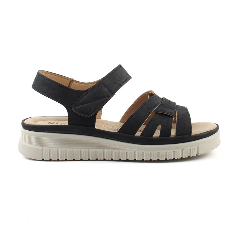 Chaussures Femme Sandales, Couleur Noir / F040-51 / MINIA