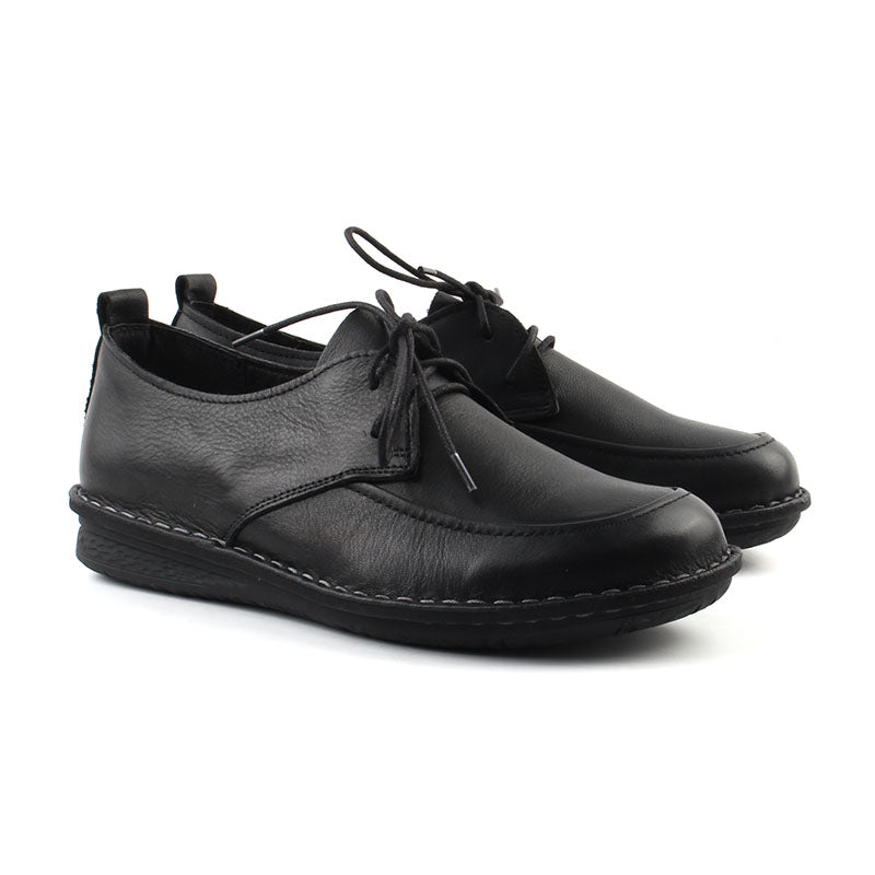 Chaussures Femme Derbies en Cuir, Couleur Noir / G0018-51 / BEL CHOU'S