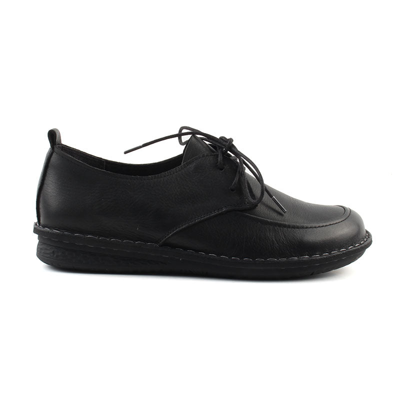 Chaussures Femme Derbies en Cuir, Couleur Noir / G0018-51 / BEL CHOU'S