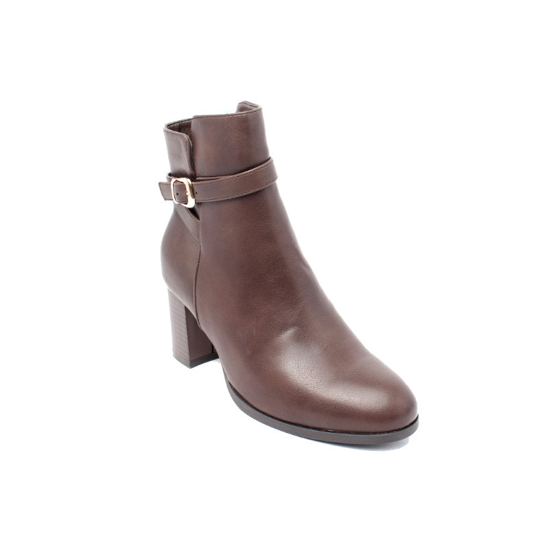 Chaussures Femme Bottines, Couleur Marron / J117-62 / MINIA