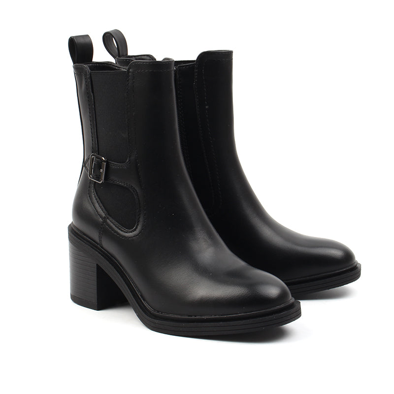 Chaussures Femme Bottines, Couleur Noir / J122-51 / MINIA