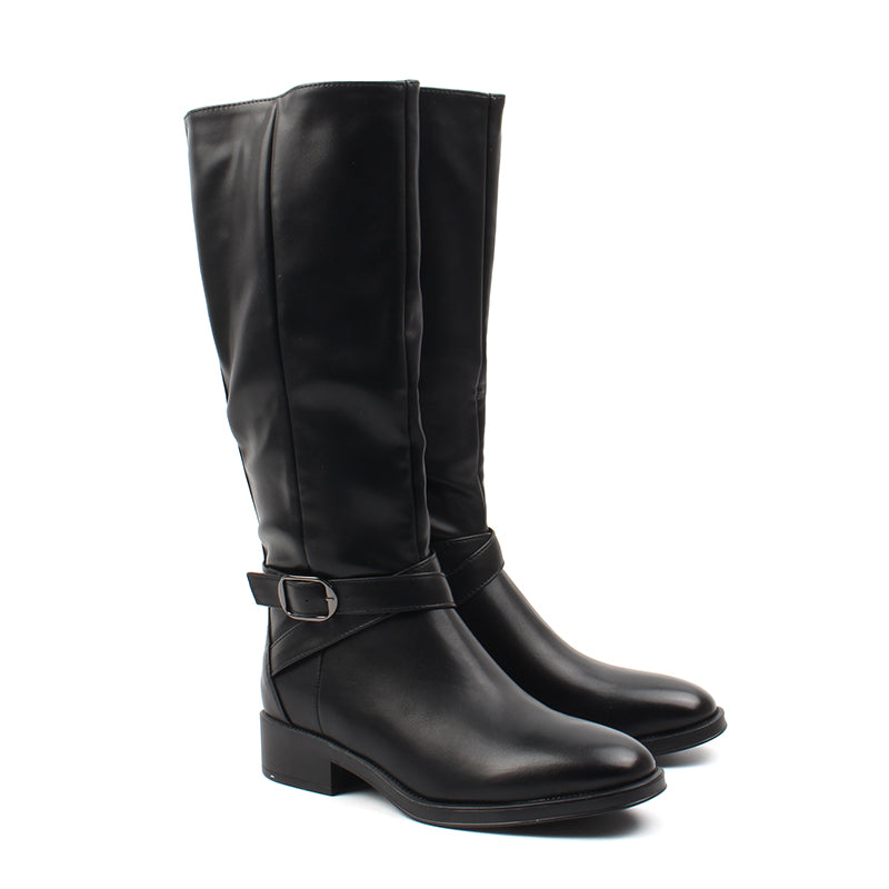 Chaussures Femme Bottes, Couleur Noir / J124-51 / MINIA