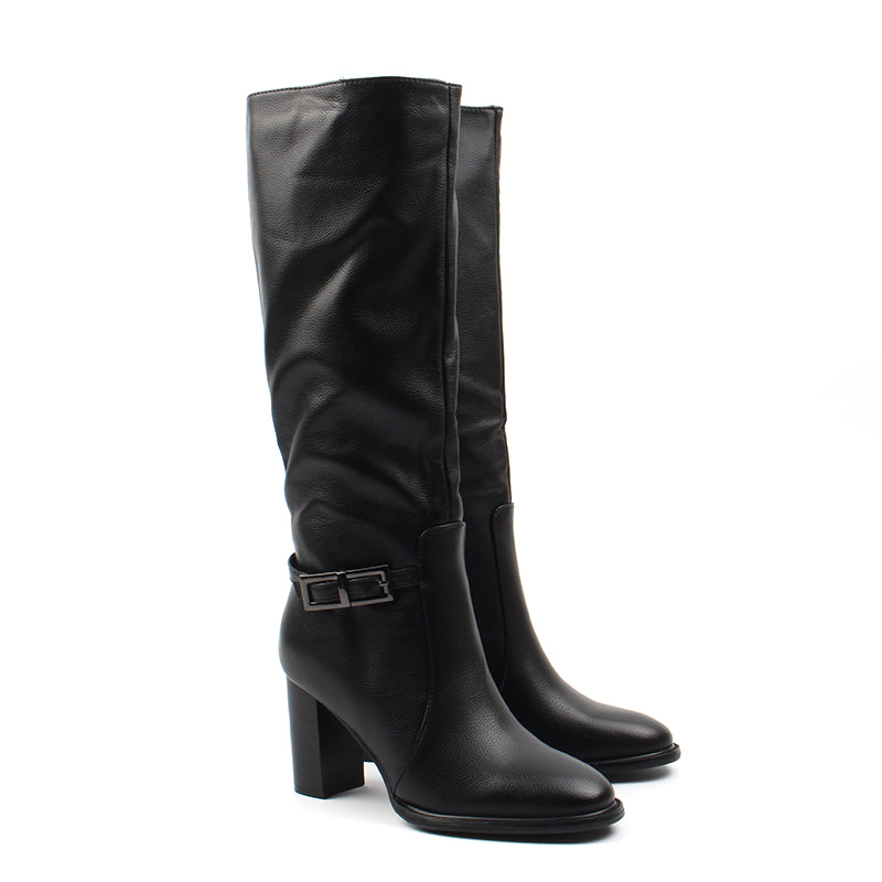 Chaussures Femme Bottes, Couleur Noir / J125-51 / MINIA