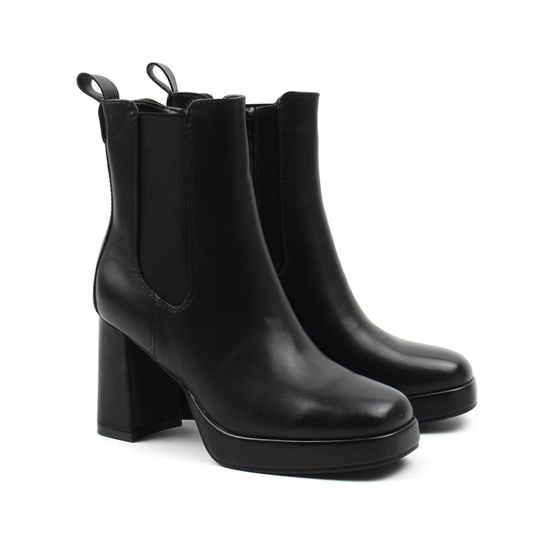 Chaussures Femme Bottines, Couleur Noir / J128-51 / MINIA