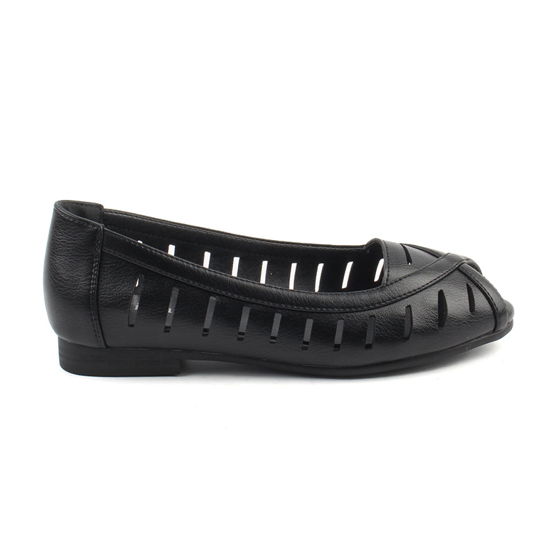 Chaussures Femme Ballerines, Couleur Noir / L058-51 / MINIA
