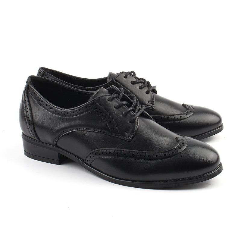 Chaussures Femme Derbies, Couleur Noir / L059-51 / MINIA