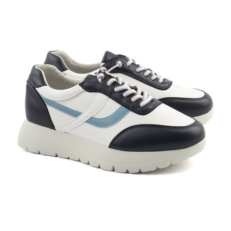 Chaussures Femme Sneakers, Couleur Bleu / L064-84 / MINIA