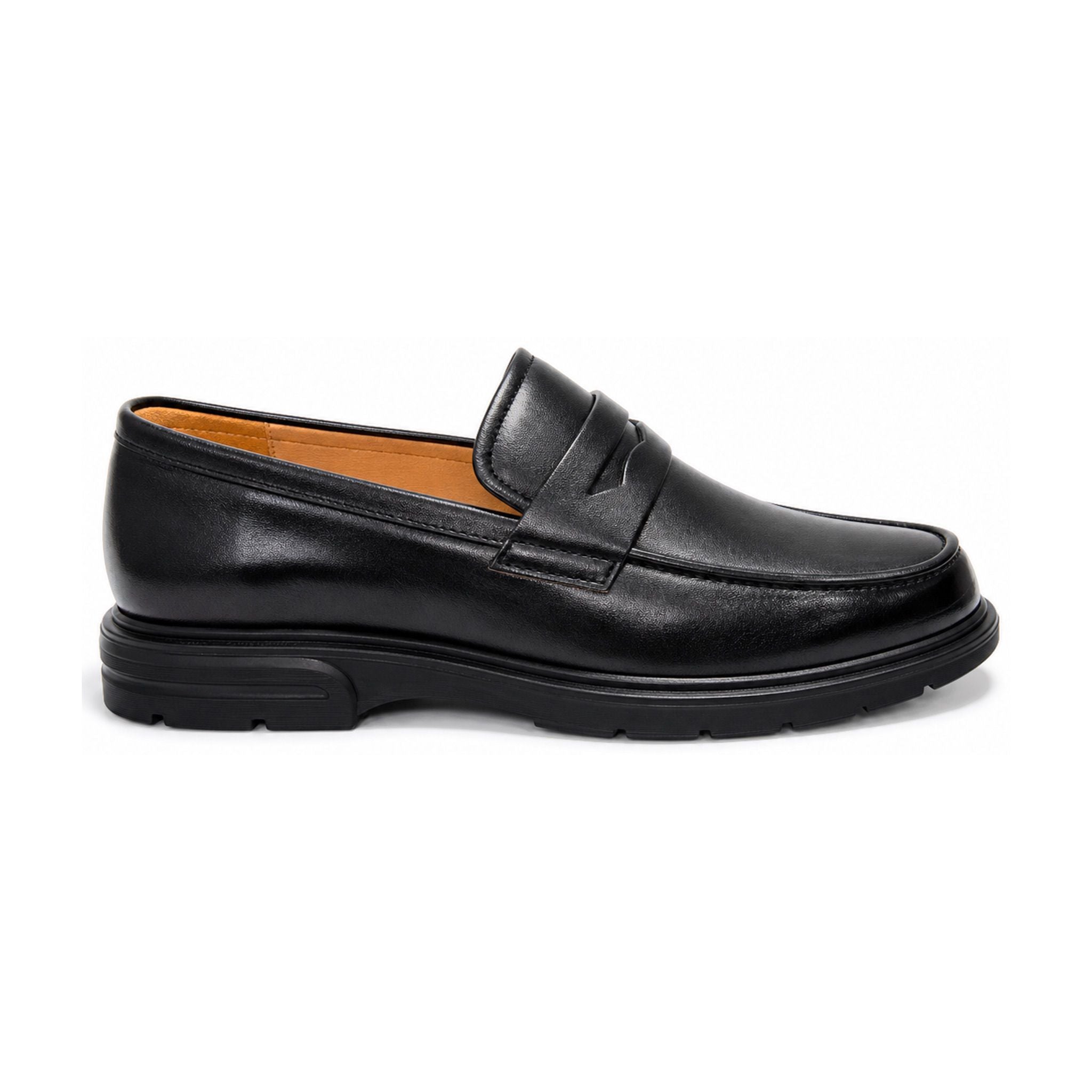 Chaussures Homme Semi-Formelles en Cuir, Couleur Noir / M006-51 / BEL CHOU'S