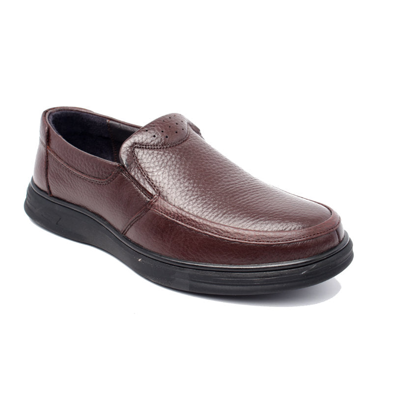 Chaussures Homme Semi-Formelles en Cuir, Couleur Marron / M006-63 / BEL CHOU'S