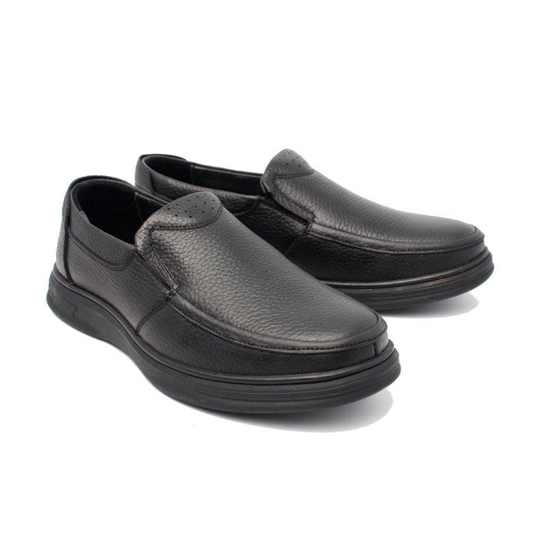 Chaussures Homme Semi-Formelles en Cuir, Couleur Noir / M006-51 / BEL CHOU'S