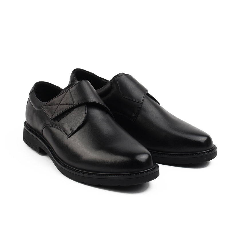 Chaussures Homme Semi-Formelles en Cuir, Couleur Noir / M009-51 / BEL CHOU'S