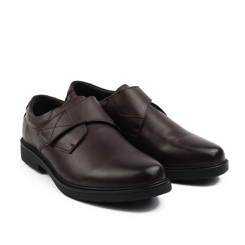 Chaussures Homme Semi-Formelles en Cuir, Couleur Marron / M009-63 / BEL CHOU'S