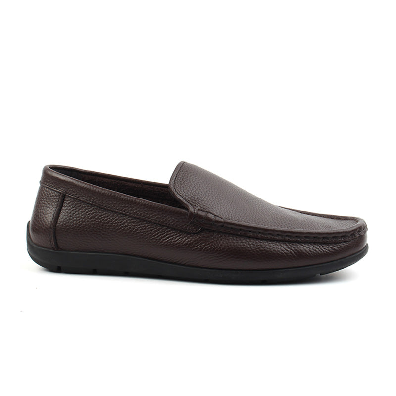 Chaussures Homme Mocassins & Drivers en Cuir, Couleur Marron / M012-63 / BEL CHOU'S