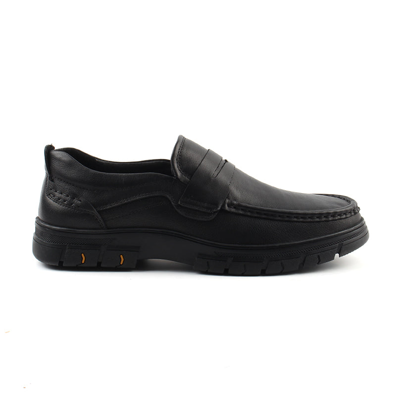 Chaussures Homme Mocassins & Drivers en Cuir, Couleur Noir / M018-51 / BEL CHOU'S