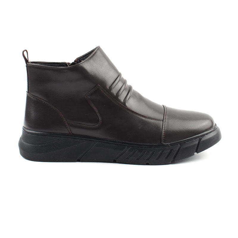 Chaussures Homme Bottines en Cuir, Couleur Brun / M116-63 / BEL CHOU'S