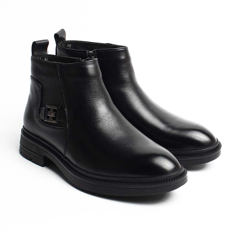 Chaussures Homme Bottines en Cuir, Couleur Noir / M124-51 / BEL CHOU'S
