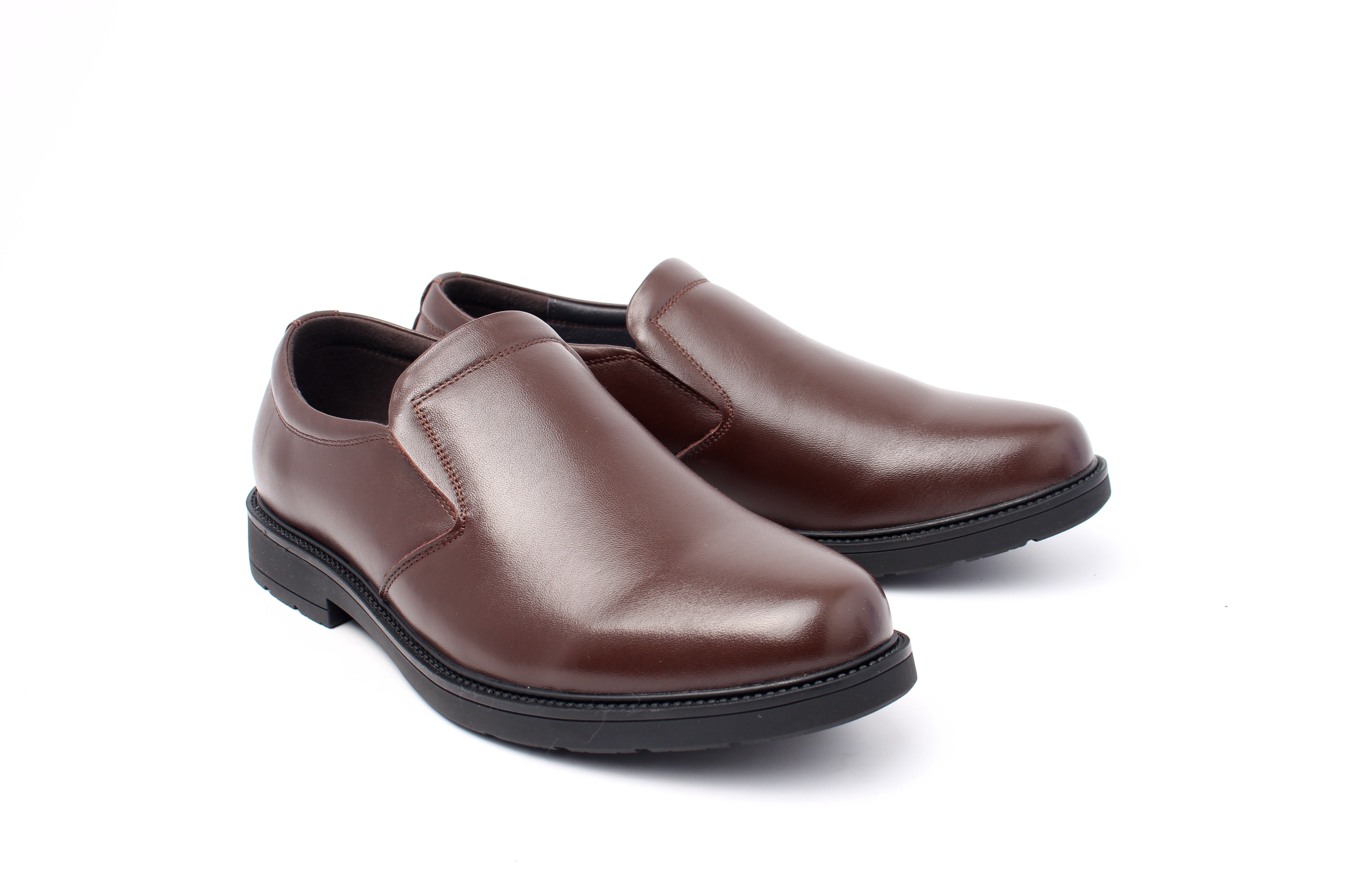 Chaussures Homme Mocassins en Cuir, Couleur Marron / M010-63 / BEL CHOU'S