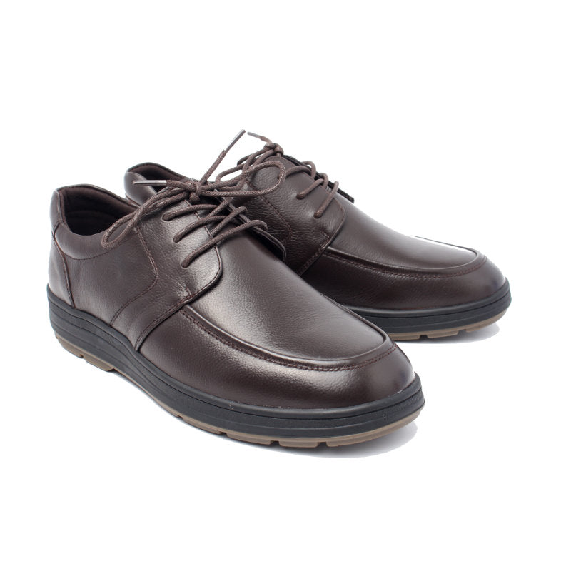 Chaussures Homme Semi-Formelles en Cuir, Couleur Marron / M016-63 / BEL CHOU'S