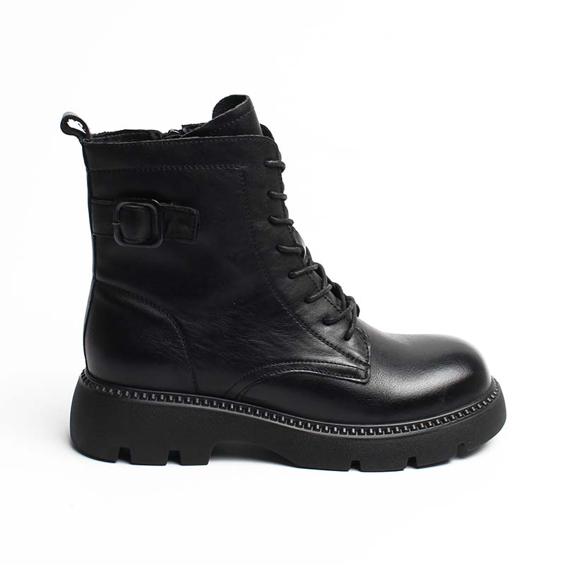 Chaussures Femme Bottines en Cuir, Couleur Noir / N068-51 / BEL CHOU'S
