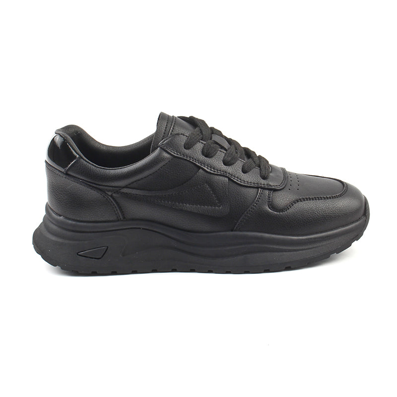 Chaussures Femme Sneakers en Cuir, Couleur Noir / N093-51 / BEL CHOU'S