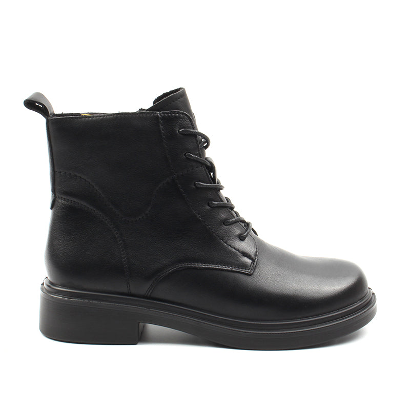Chaussures Femme Bottines en Cuir, Couleur Noir / N120-51 / BEL CHOU'S