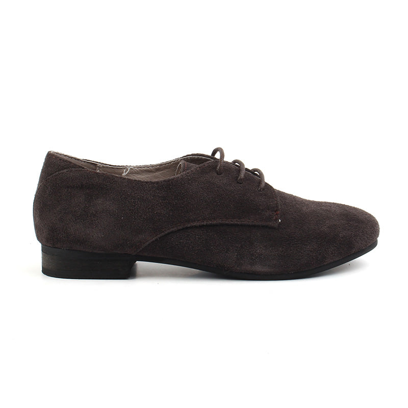 Chaussures Femme Derbies en Cuir, Couleur Marron / P008-63 / BEL CHOU'S