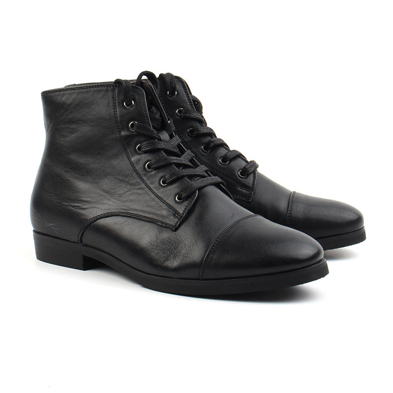 Chaussures Femme Bottines en Cuir, Couleur Noir / P112-51 / BEL CHOU'S