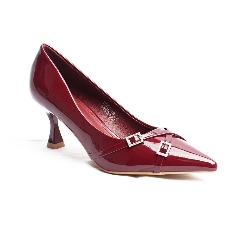 Chaussures Femme Escarpins, Couleur Rouge / V052-73 / MINIA