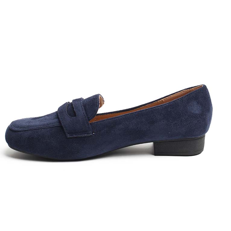 Chaussures Femme Mocassins, Couleur Bleu Marine / V059-84 / MINIA