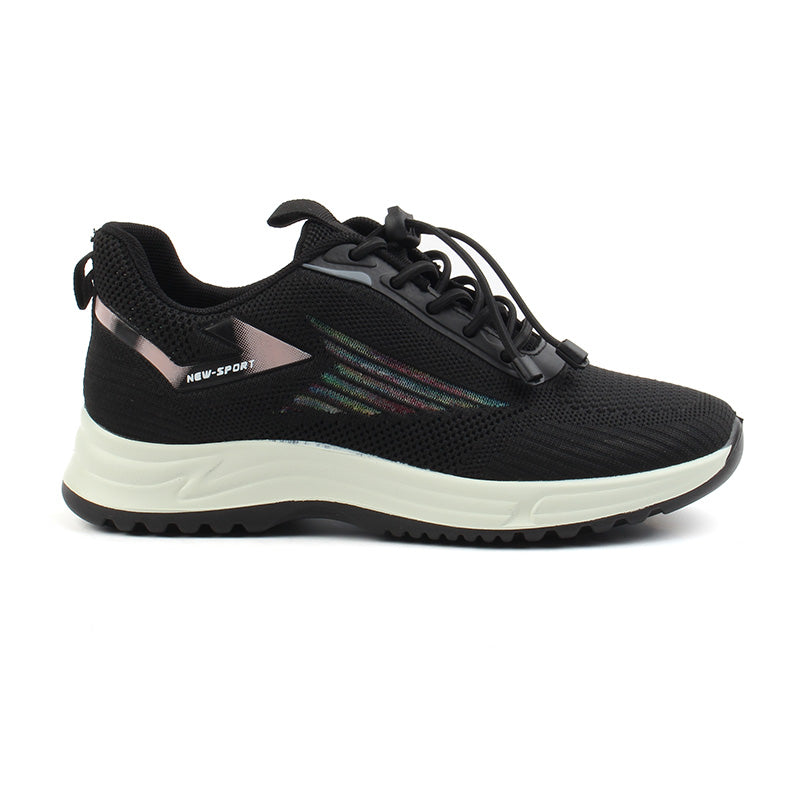 Chaussures Femme Sneakers en Cuir, Couleur Noir / S001-51 / BEL CHOU'S