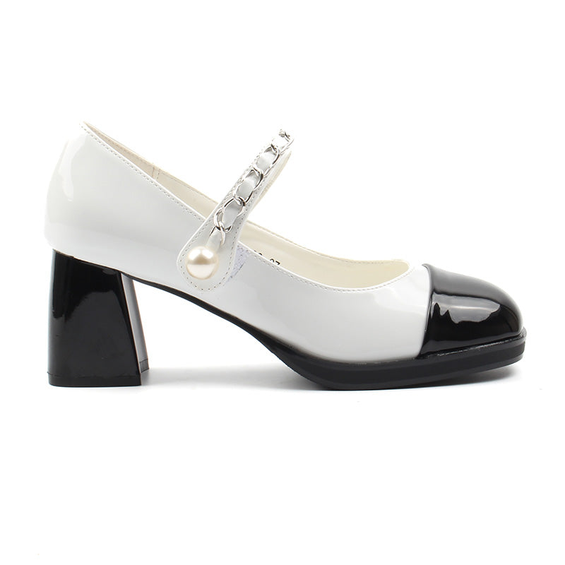 Chaussures Femme Escarpins, Couleur Blanc / V054-99 / MINIA