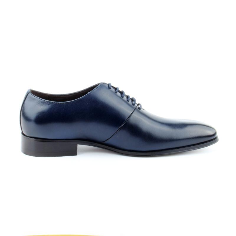 Chaussures Homme Richelieu en Cuir, Couleur Bleu Marine / C1401-84 / BEL CHOU'S