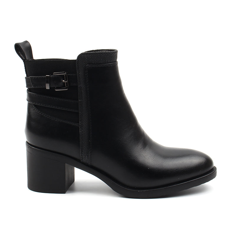 Chaussures Bottines Femme, Couleur Noir - MINIA