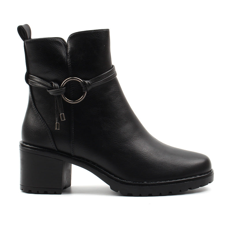 Chaussures Bottines Femme, Couleur Noir - MINIA