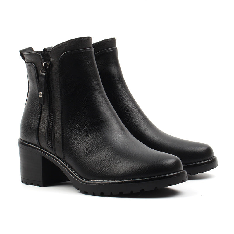 Chaussures Bottines Femme, Couleur Noir - MINIA