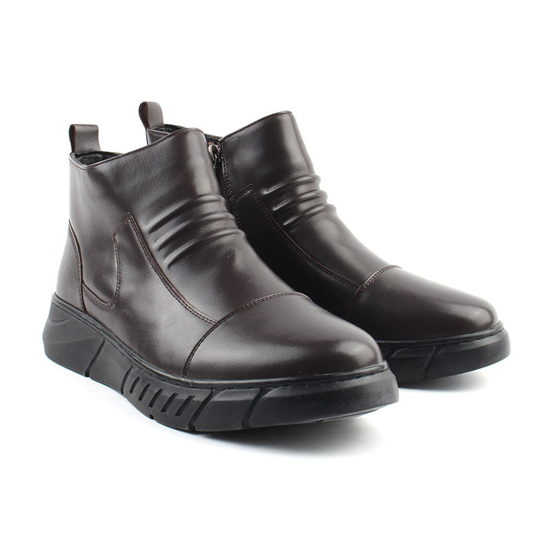 Chaussures Homme Bottines en Cuir, Couleur Brun / M116-63 / BEL CHOU'S