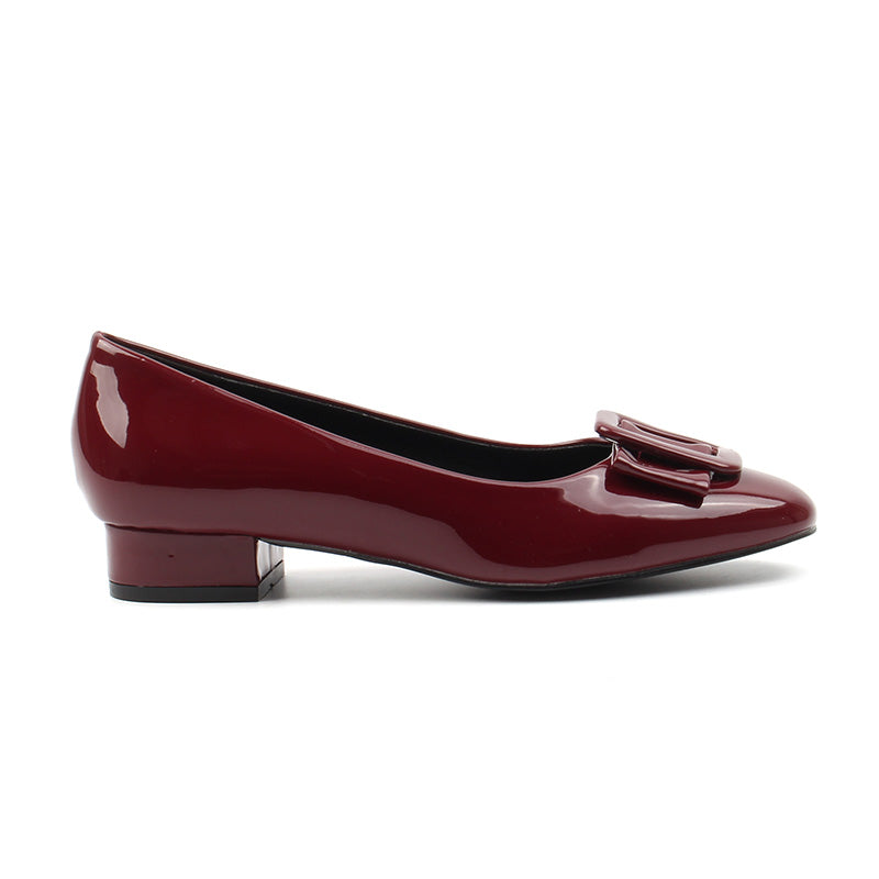 Chaussures Ballerines Femme, Couleur Rouge - MINIA